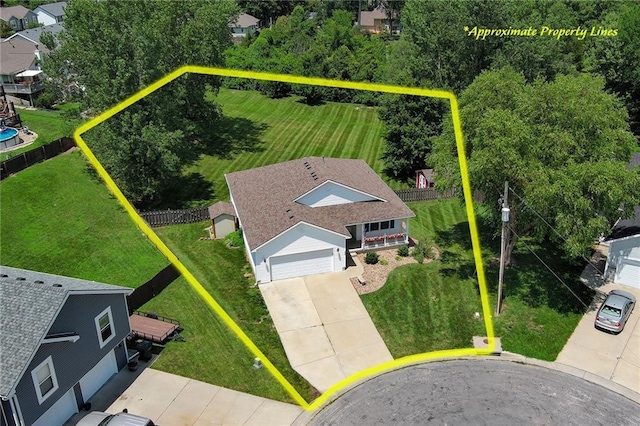 4204 Broadway Ter, Leavenworth, KS 66048 - view of subject property featuring property boundaries highlighted