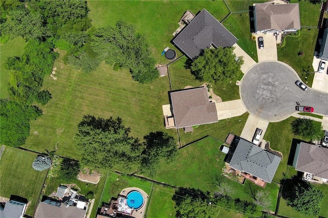 4204 Broadway Ter, Leavenworth, KS 66048 - bird's eye view of a pool