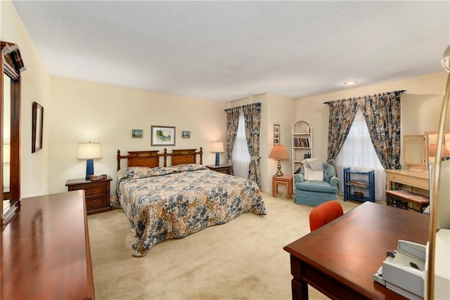 10432 Bond St, Overland Park, KS 66214 - bedroom featuring carpet floors and a textured ceiling