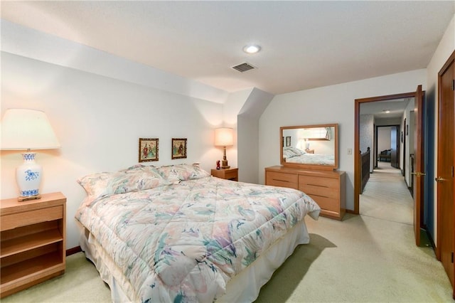 10432 Bond St, Overland Park, KS 66214 - bedroom featuring light carpet and recessed lighting