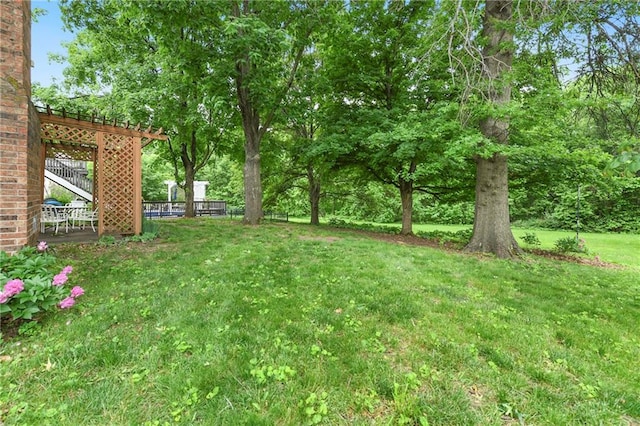 10432 Bond St, Overland Park, KS 66214 - view of grassy yard