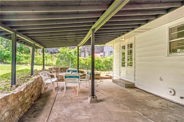 1480 E 76th Ter, Kansas City, MO 64131 - view of patio / terrace featuring outdoor dining area