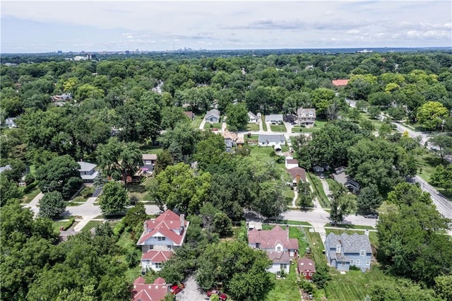 1480 E 76th Ter, Kansas City, MO 64131 - aerial perspective of suburban area