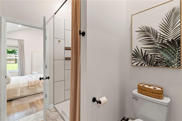 521 E Bird St, Hamilton, MO 64644 - ensuite bathroom with toilet and walk in shower