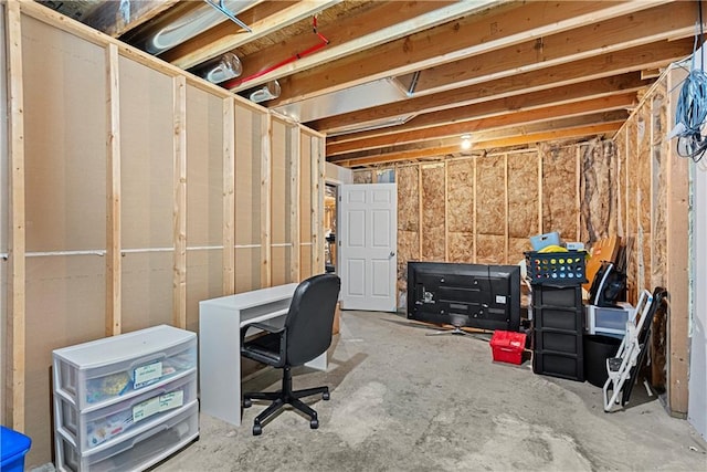 1658 Davis Cir, Eudora, KS 66025 - view of unfinished basement