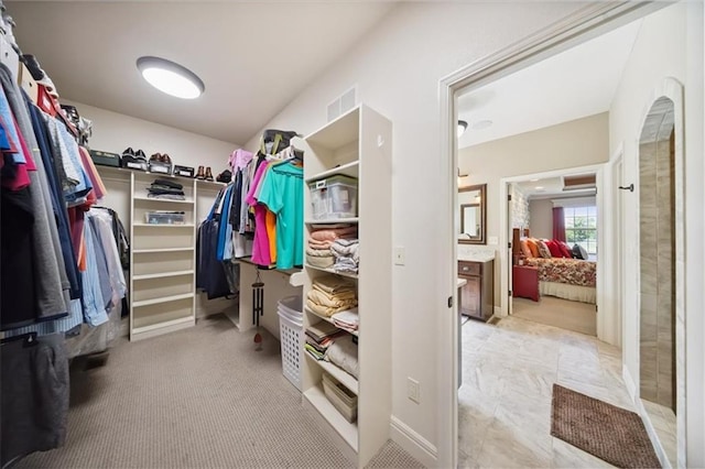 9158 W 178th Ter, Overland Park, KS 66013 - spacious closet with carpet flooring