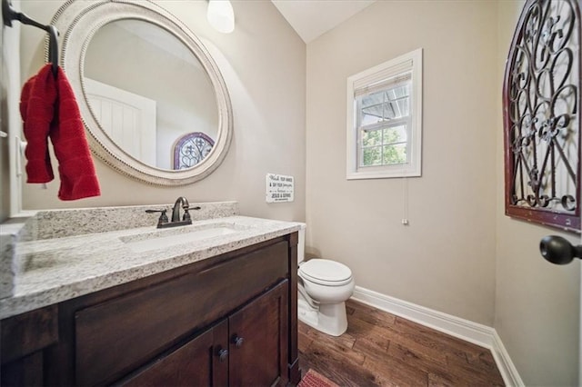 9158 W 178th Ter, Overland Park, KS 66013 - bathroom featuring vanity and wood finished floors