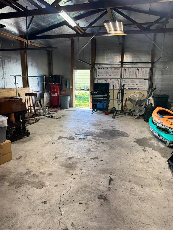 406 S 2nd St, Odessa, MO 64076 - view of garage