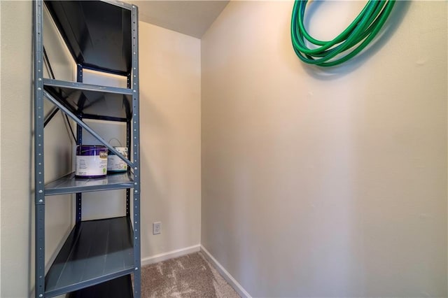 8858 W 106th Ter, Overland Park, KS 66212 - stairway featuring baseboards and carpet floors