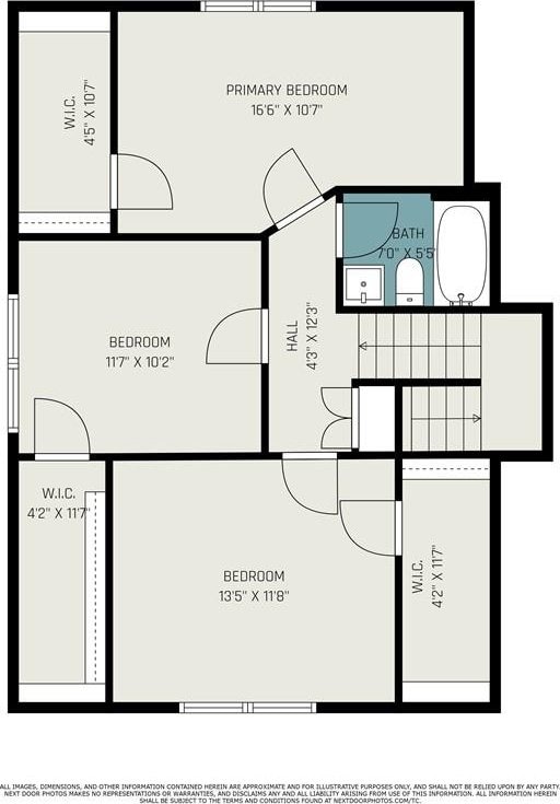 3344 Chestnut Ave, Kansas City, MO 64128 - view of property floor plan