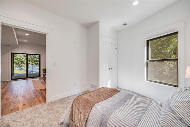 48 M St, Lake Lotawana, MO 64086 - bedroom featuring carpet floors and recessed lighting