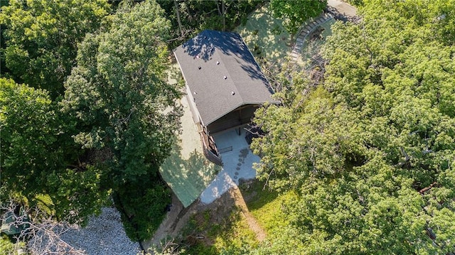 48 M St, Lake Lotawana, MO 64086 - aerial view of property and surrounding area