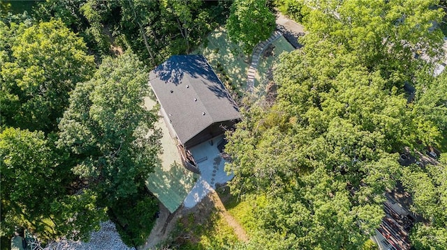 48 M St, Lake Lotawana, MO 64086 - aerial view of property and surrounding area
