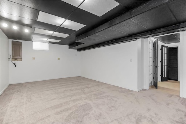 11245 S Penrose St, Olathe, KS 66061 - finished below grade area featuring carpet