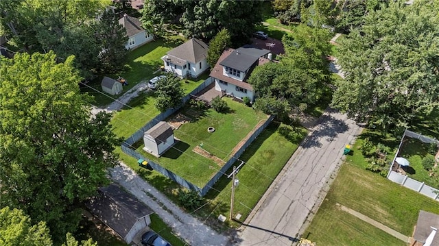 309 E Miami St, Paola, KS 66071 - drone / aerial view