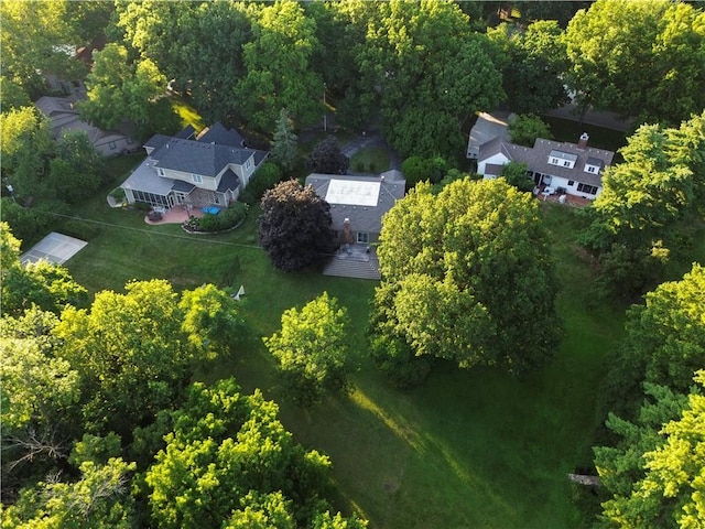 8614 Meadow Ln, Leawood, KS 66206 - aerial view of residential area