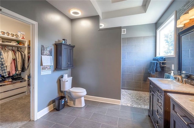 3945 N 123rd Ter, Kansas City, KS 66109 - full bath featuring vanity, walk in shower, and a walk in closet