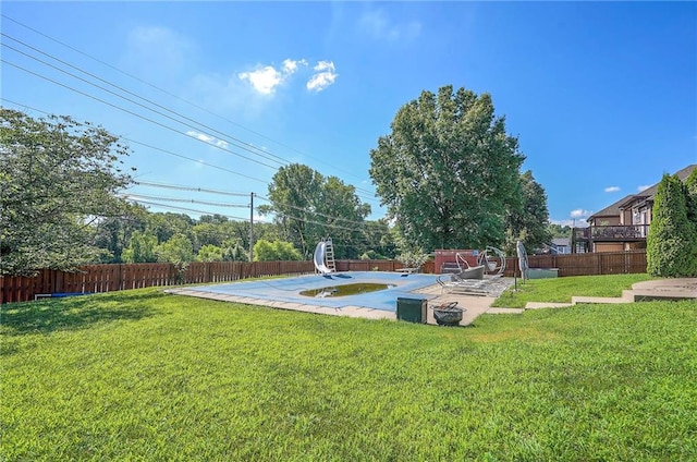 3945 N 123rd Ter, Kansas City, KS 66109 - fenced backyard featuring a patio area