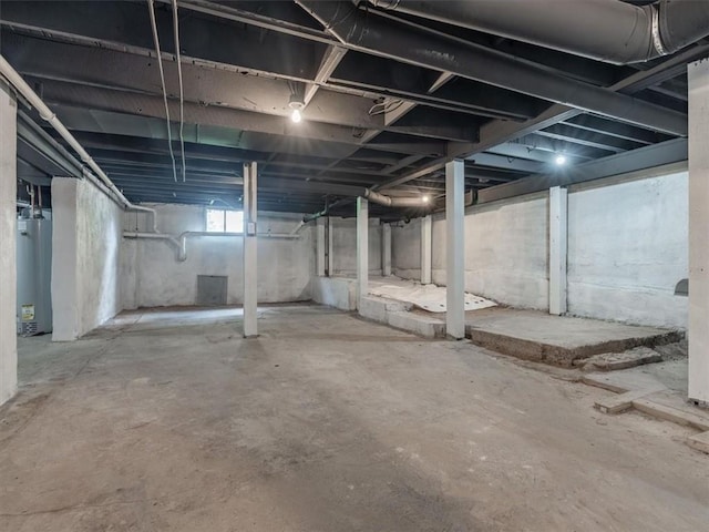 2832 Rushmore Ln, Saint Joseph, MO 64505 - basement featuring water heater