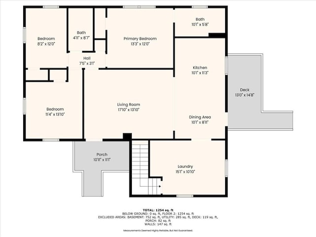 2832 Rushmore Ln, Saint Joseph, MO 64505 - view of property floor plan