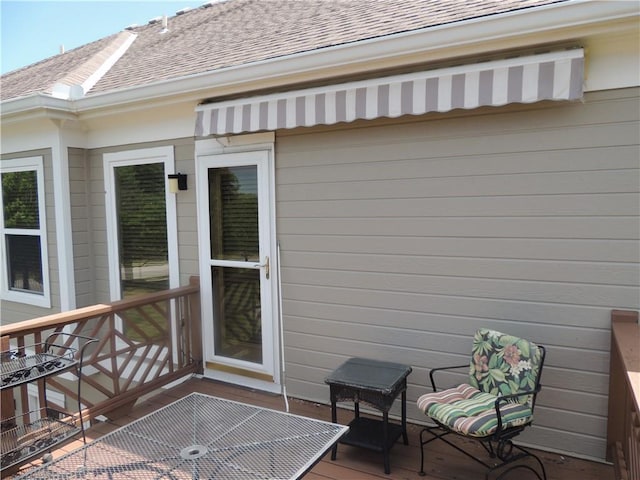 3722 S Bolger Ct, Independence, MO 64055 - view of wooden terrace