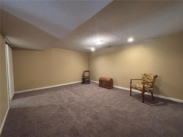 2425 Elephant Trl, Saint Joseph, MO 64506 - unfurnished room featuring a textured ceiling and carpet