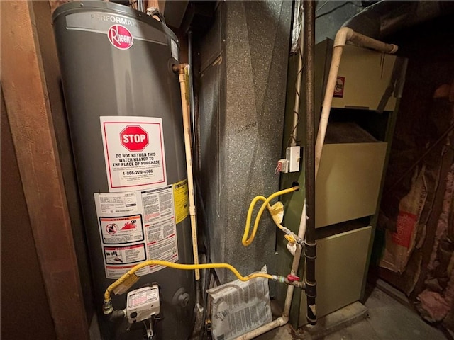 2425 Elephant Trl, Saint Joseph, MO 64506 - utilities featuring water heater and heating unit