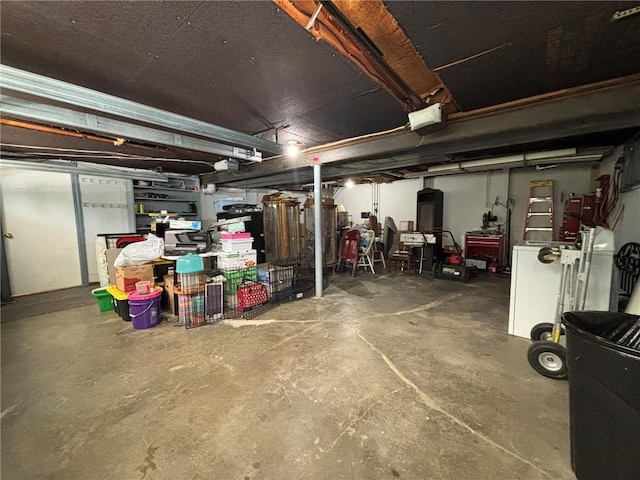 2425 Elephant Trl, Saint Joseph, MO 64506 - garage featuring a garage door opener