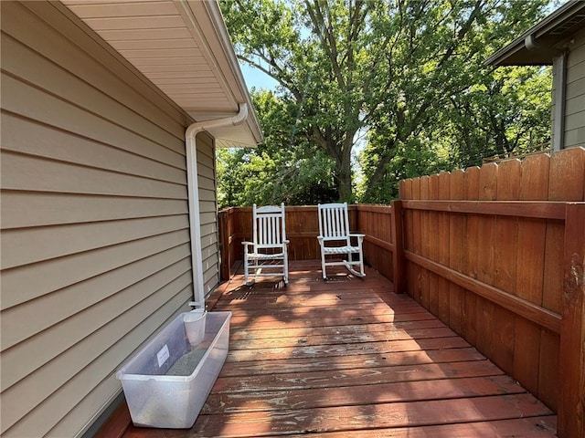 2425 Elephant Trl, Saint Joseph, MO 64506 - view of deck