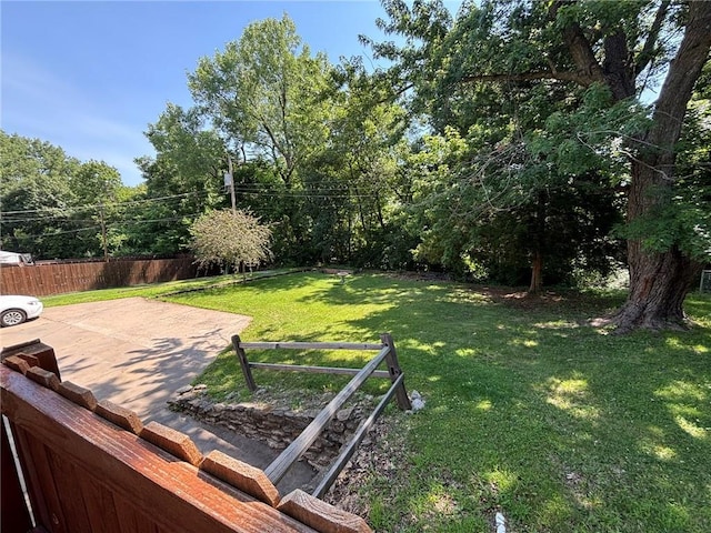 2425 Elephant Trl, Saint Joseph, MO 64506 - view of yard with a patio area