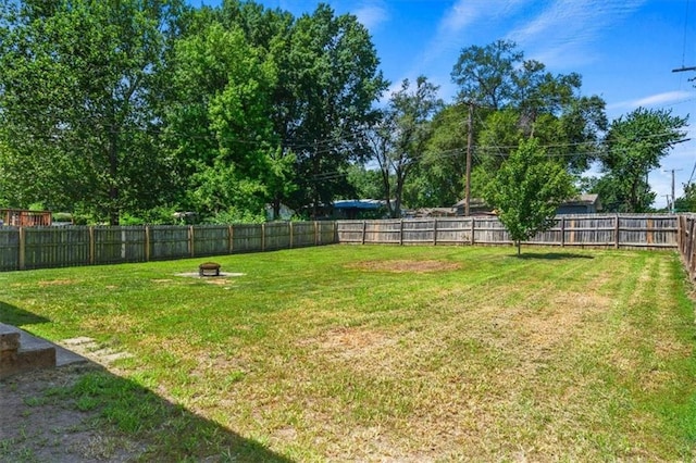 800 S Park Ave, Oak Grove, MO 64075 - view of fenced backyard