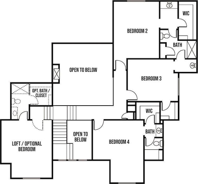 8025 Payne St, Shawnee, KS 66220 - view of floor plan / room layout