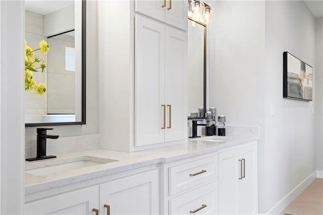 8025 Payne St, Shawnee, KS 66220 - full bathroom featuring double vanity
