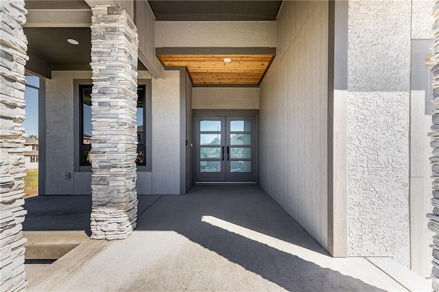 3509 W 187th St, Overland Park, KS 66085 - view of exterior entry featuring french doors