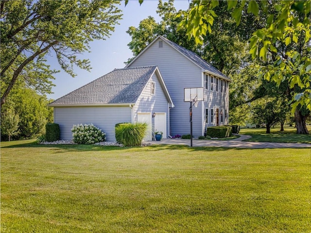 28804 E 116th St, Lees Summit, MO 64086 - view of side of property featuring a yard and driveway