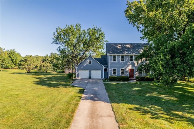 28804 E 116th St, Lees Summit, MO 64086 - colonial house with concrete driveway and a front yard