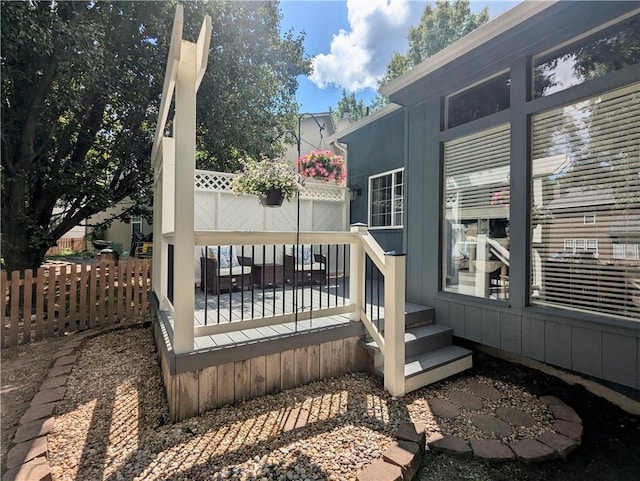 22030 W 51st Ter, Shawnee, KS 66226 - view of deck