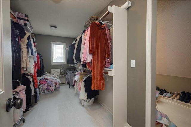 3132 SW Damon Ln, Lees Summit, MO 64082 - spacious closet with wood finished floors