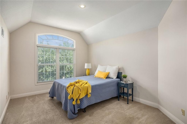 14622 S Garnett St, Olathe, KS 66062 - bedroom featuring vaulted ceiling and carpet flooring