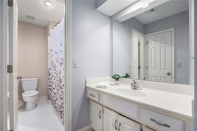 14622 S Garnett St, Olathe, KS 66062 - bathroom featuring vanity, tile patterned flooring, and curtained shower