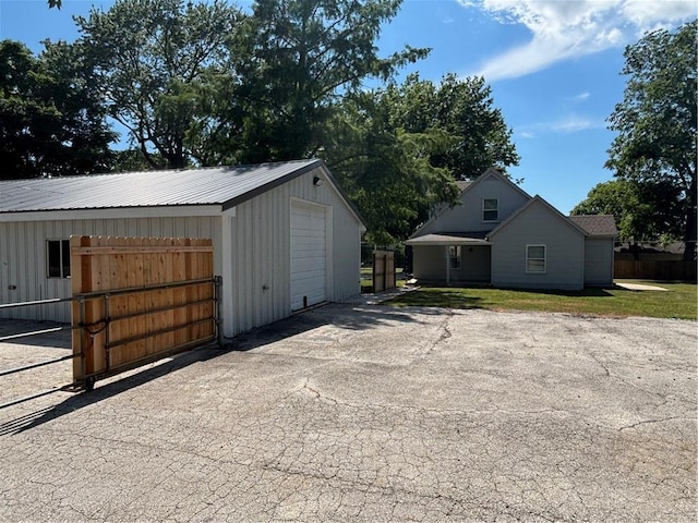 4202 Dr Greaves Rd, Grandview, MO 64030 - view of detached garage