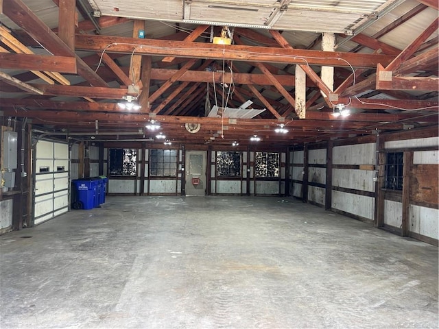 4202 Dr Greaves Rd, Grandview, MO 64030 - garage featuring electric panel