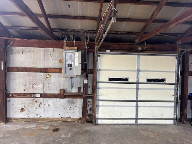4202 Dr Greaves Rd, Grandview, MO 64030 - garage featuring electric panel