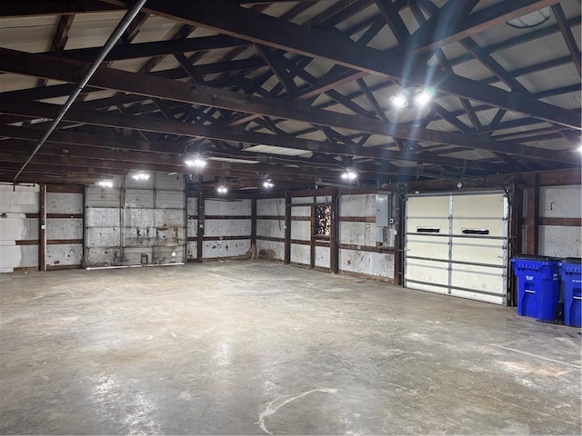4202 Dr Greaves Rd, Grandview, MO 64030 - garage with electric panel