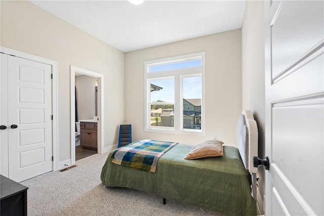 2768 SW 12th Ter, Lees Summit, MO 64081 - bedroom with carpet floors and ensuite bath