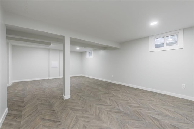 9909 Juniper Ln, Overland Park, KS 66207 - below grade area with recessed lighting
