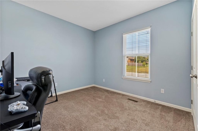 21904 Crystal Ave, Peculiar, MO 64078 - carpeted office space featuring baseboards