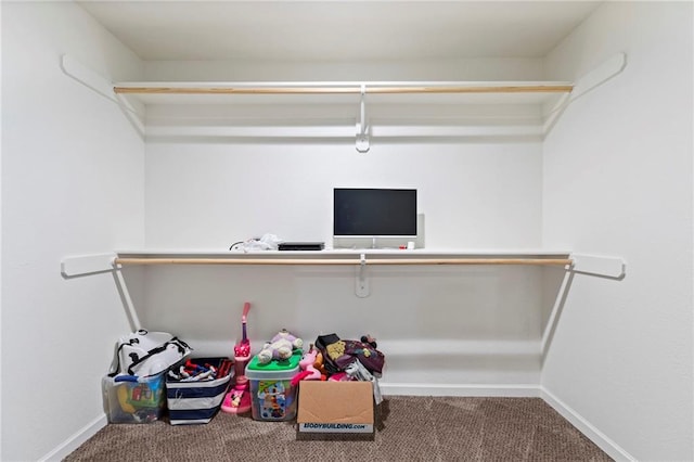 21904 Crystal Ave, Peculiar, MO 64078 - walk in closet featuring carpet