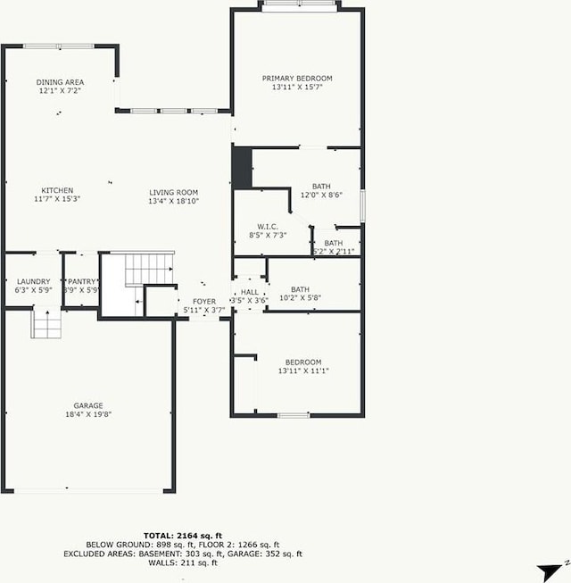 21904 Crystal Ave, Peculiar, MO 64078 - view of property floor plan