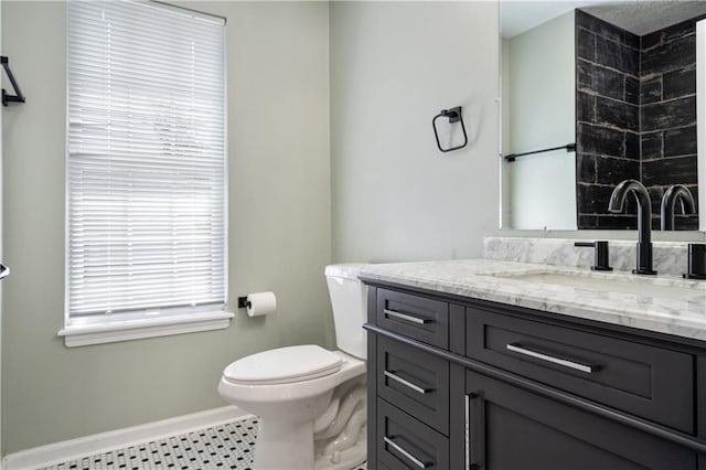 1304 E 41st St, Kansas City, MO 64110 - bathroom with vanity and a shower
